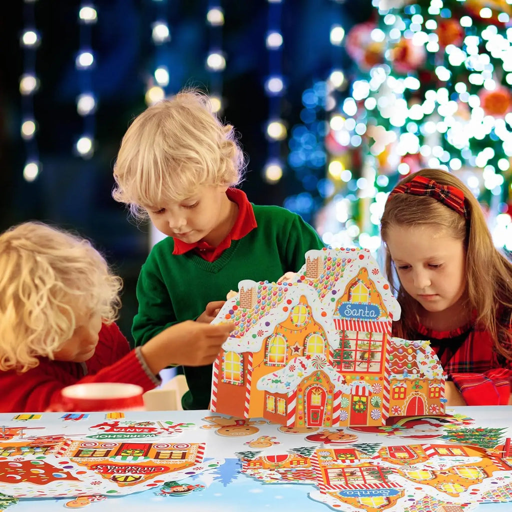 DIY Felt Christmas Tree - Detachable Ornaments Craft Kit