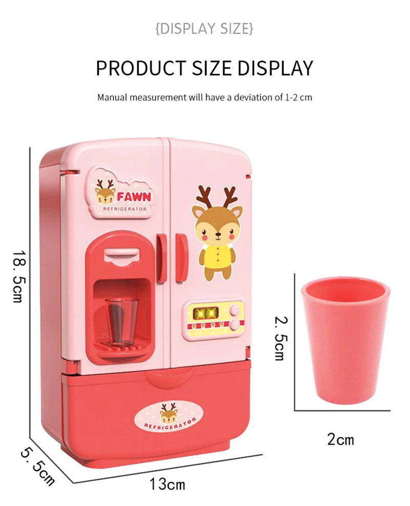 Kids Play Kitchen Fridge