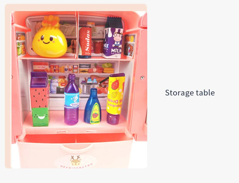 Toy Simulation Mini Fridge