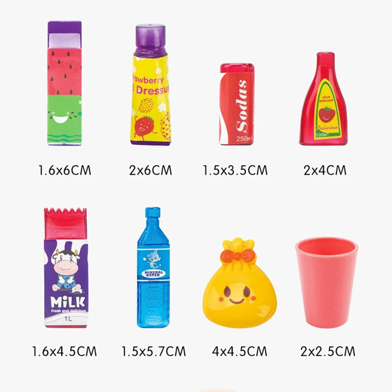 Toy Simulation Mini Fridge