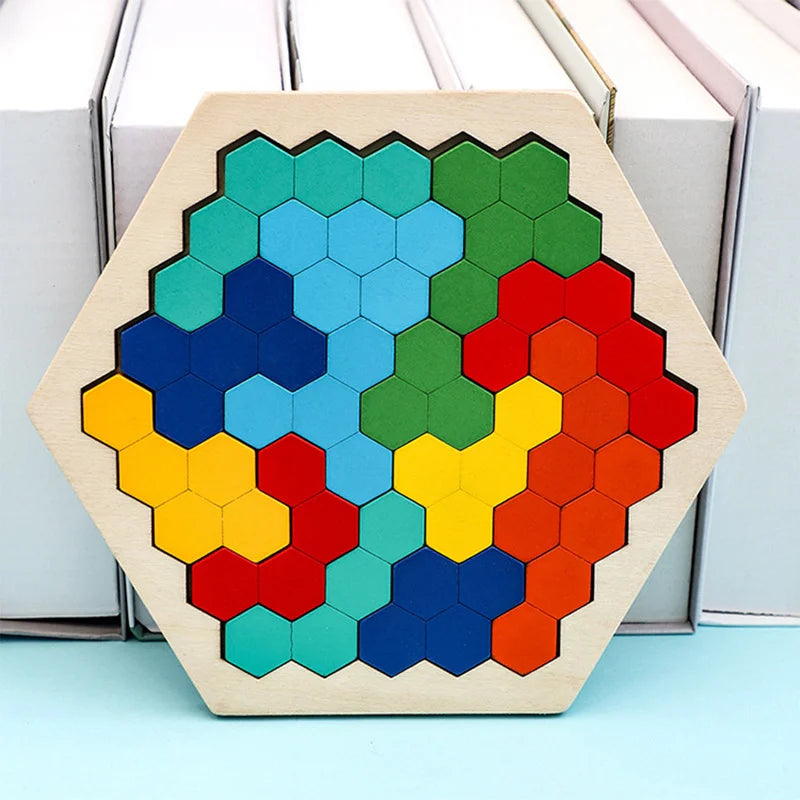 Tangram Math Shape Board