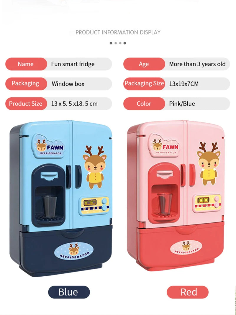 Kids Play Kitchen Fridge