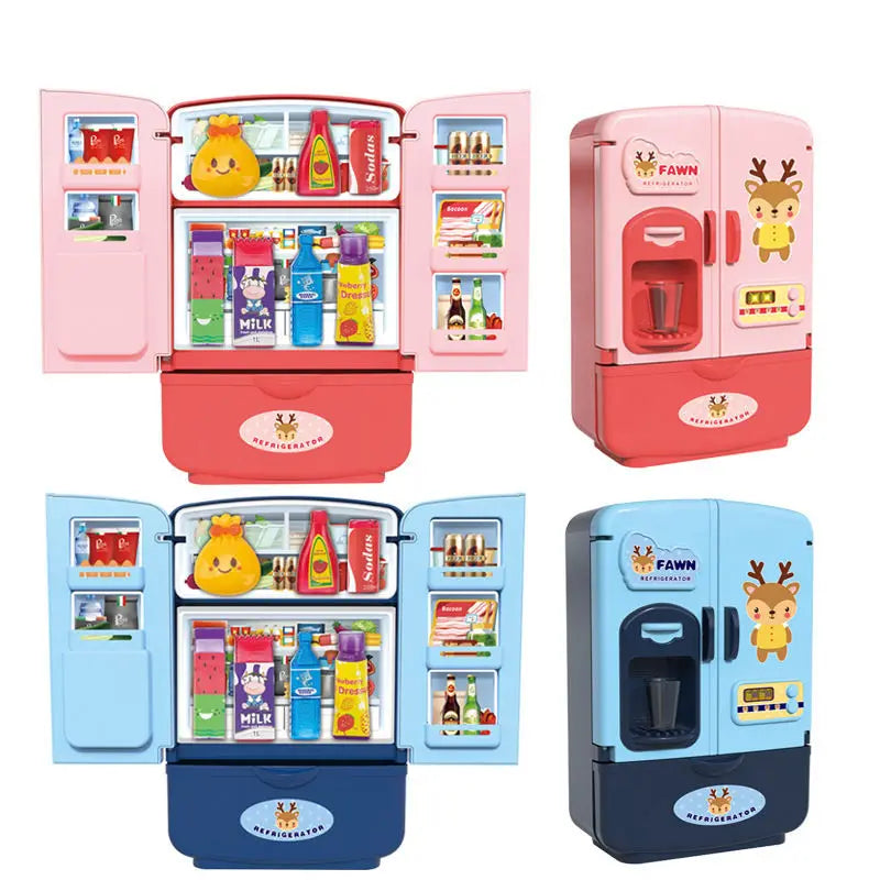 Kids Play Kitchen Fridge