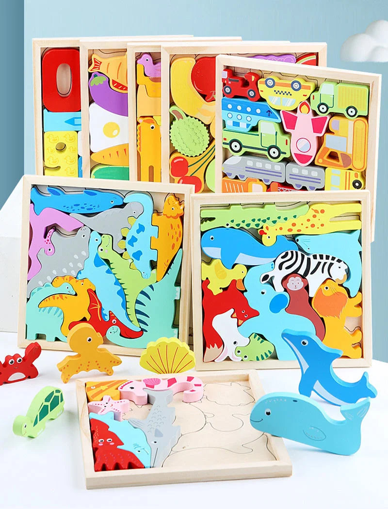 Tangram Math Shape Board