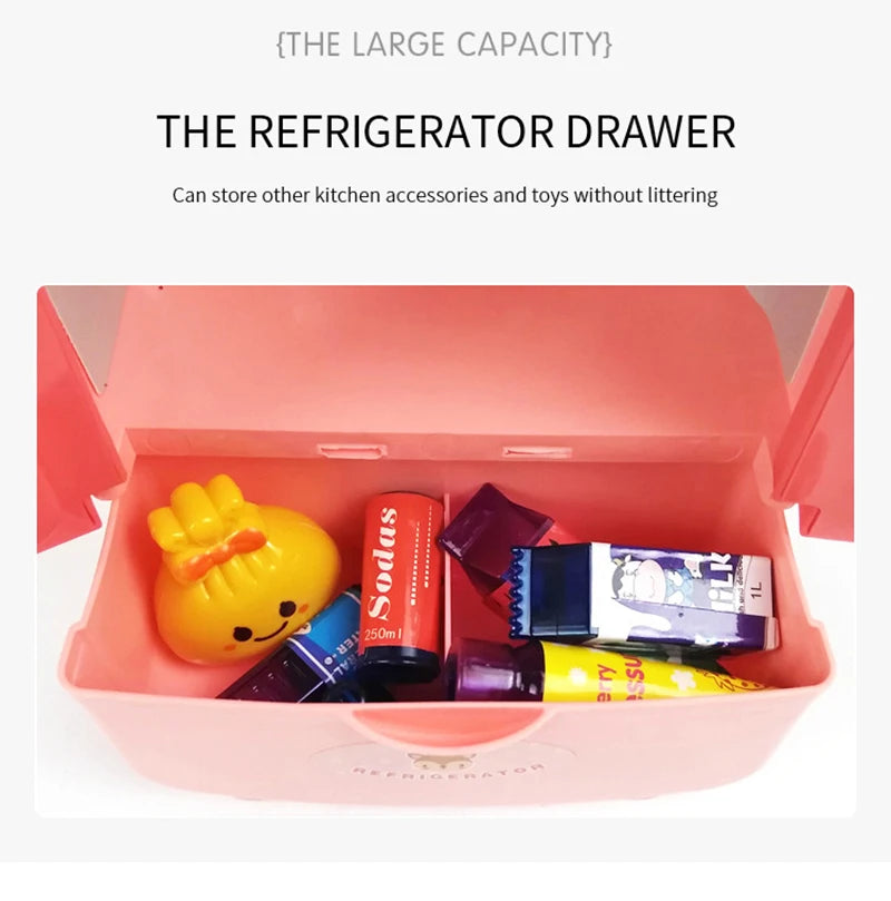 Kids Play Kitchen Fridge