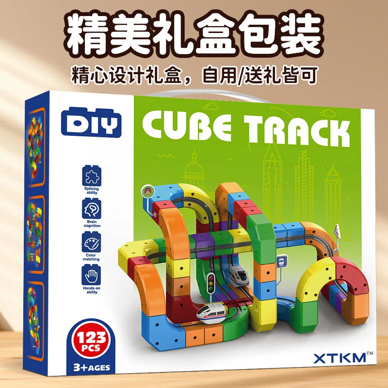 Magnetic Track STEM Train