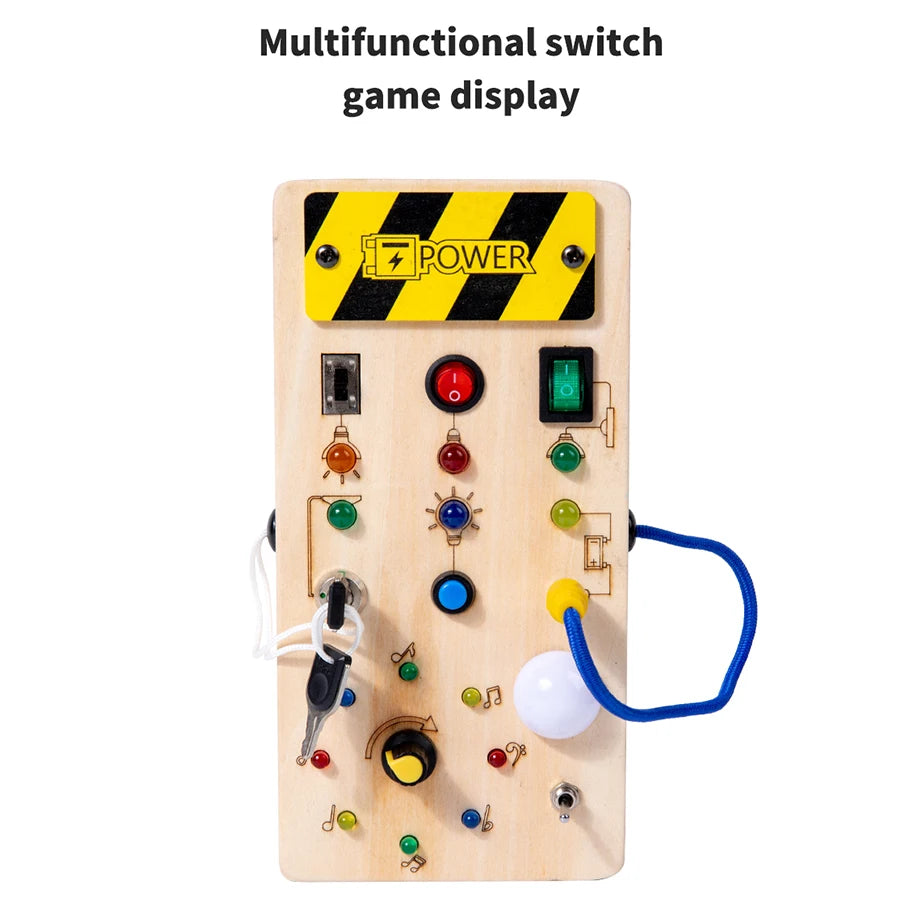 LED Montessori Busy Board