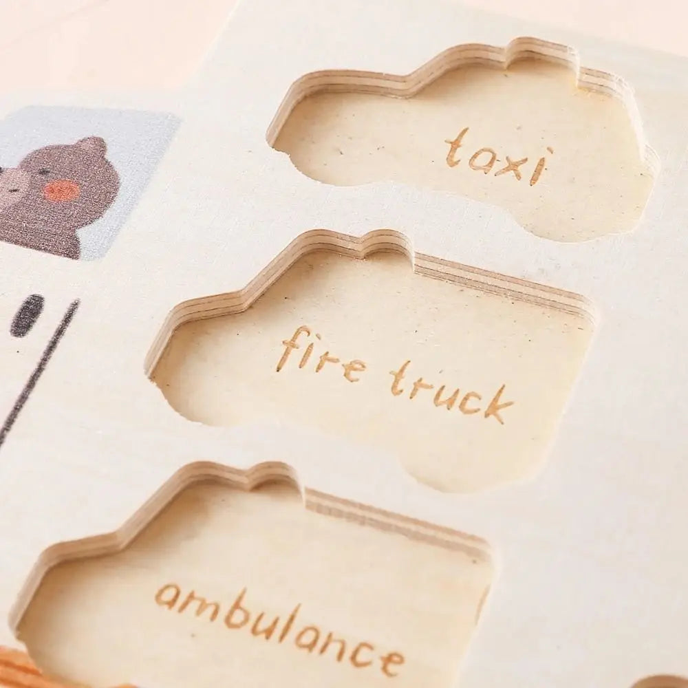 Pattern Logic Wooden Puzzle