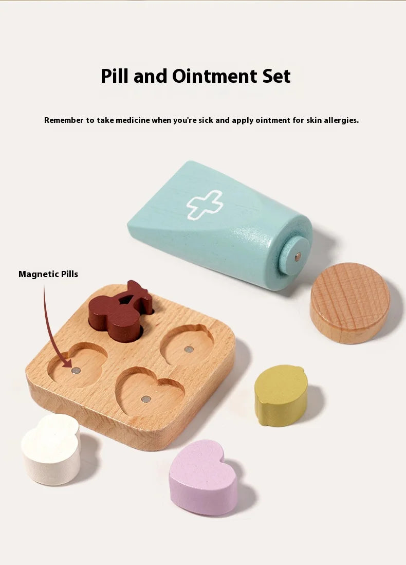 Wooden Doctor Play Set