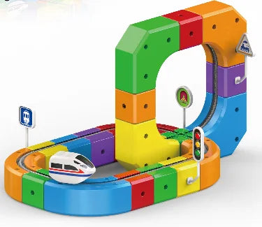 Magnetic Track STEM Train