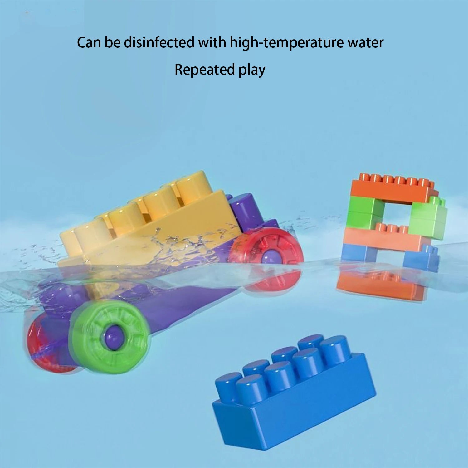 Large Building Blocks Set - 100 Pieces