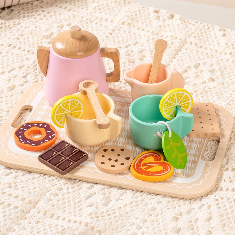 Colorful Pretend Tea Set