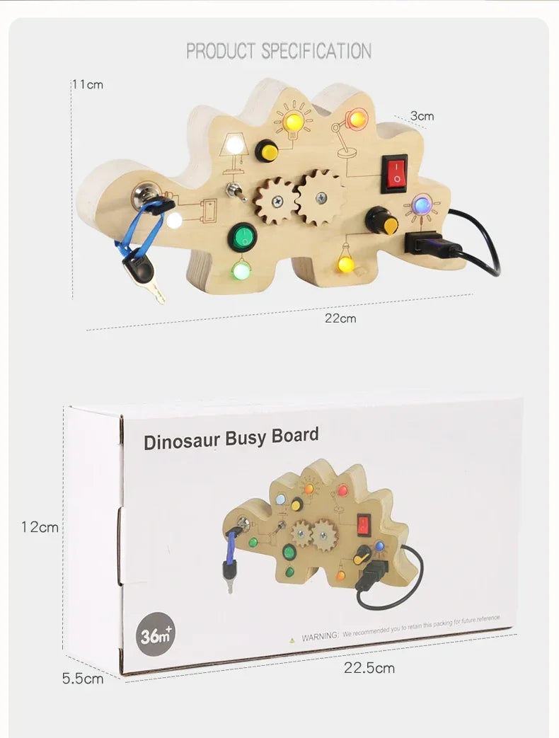 LED Montessori Busy Board