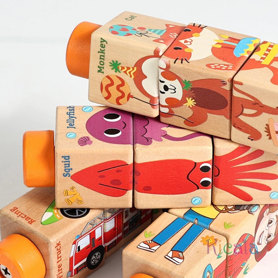 Rotating 3D Blocks Puzzle