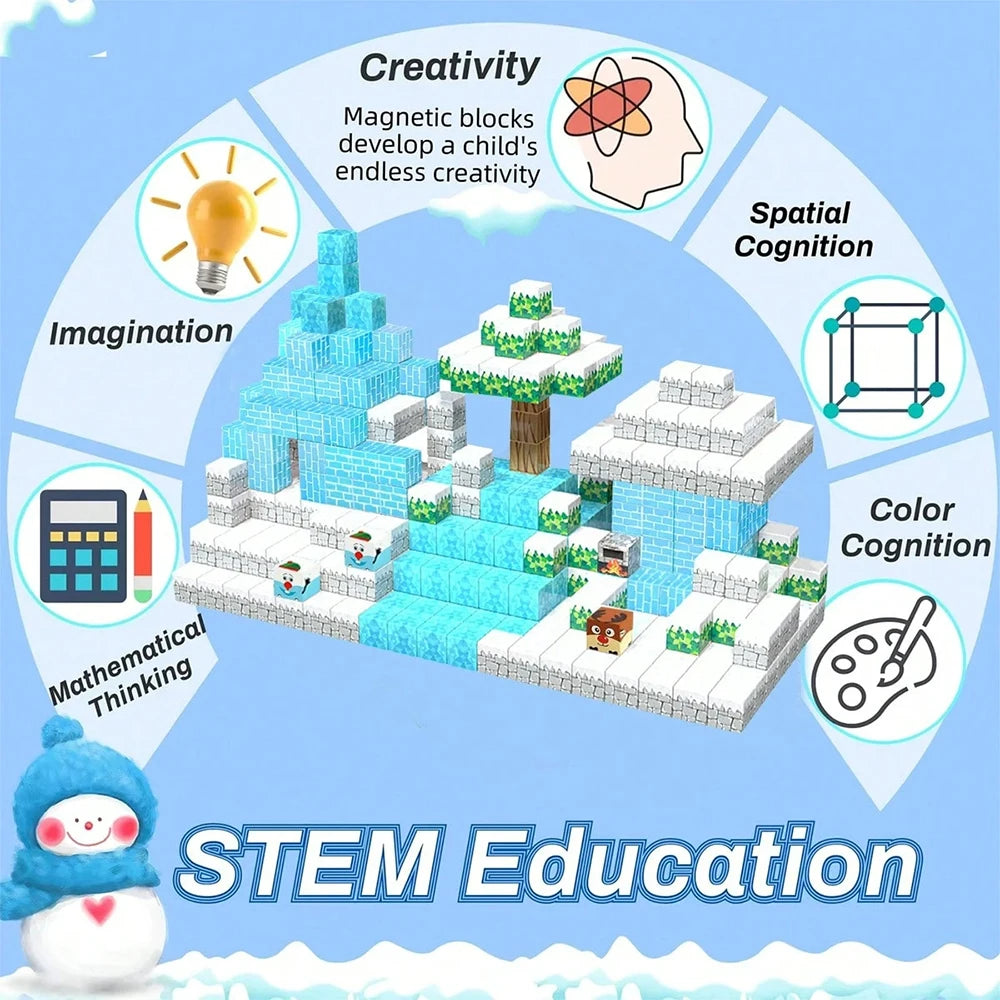 Magnetic Cubes Building Set