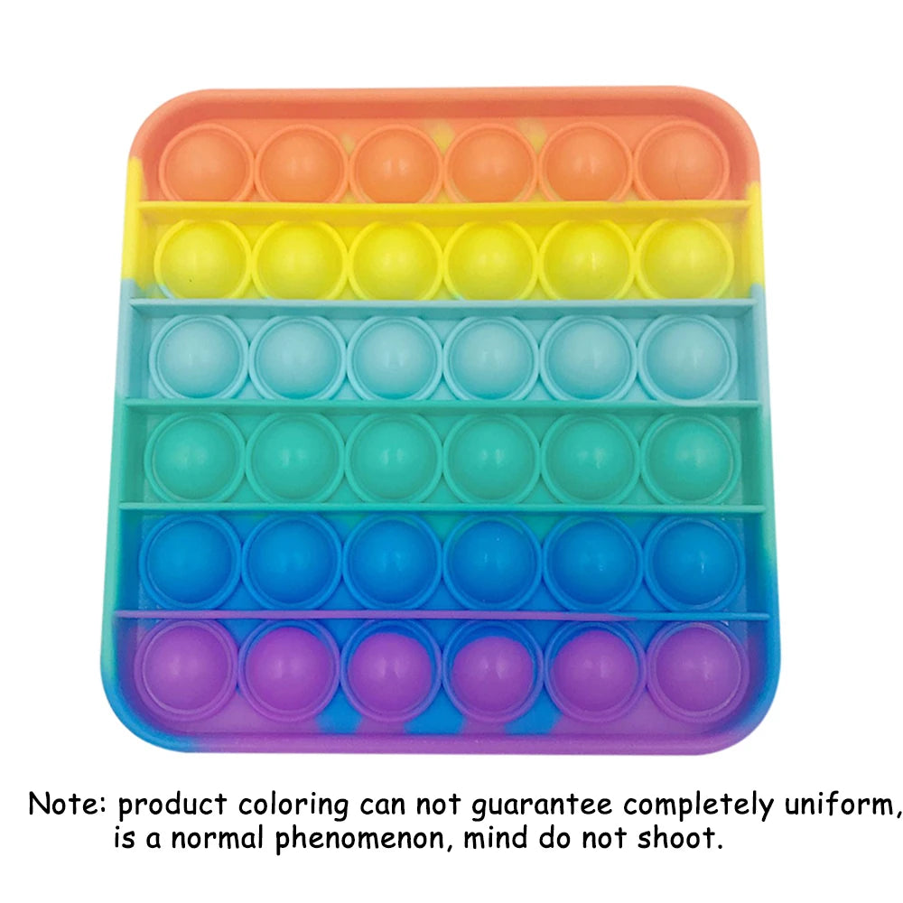 Rainbow Pop Bubble Fidget - Sensory Stress Relief Toy