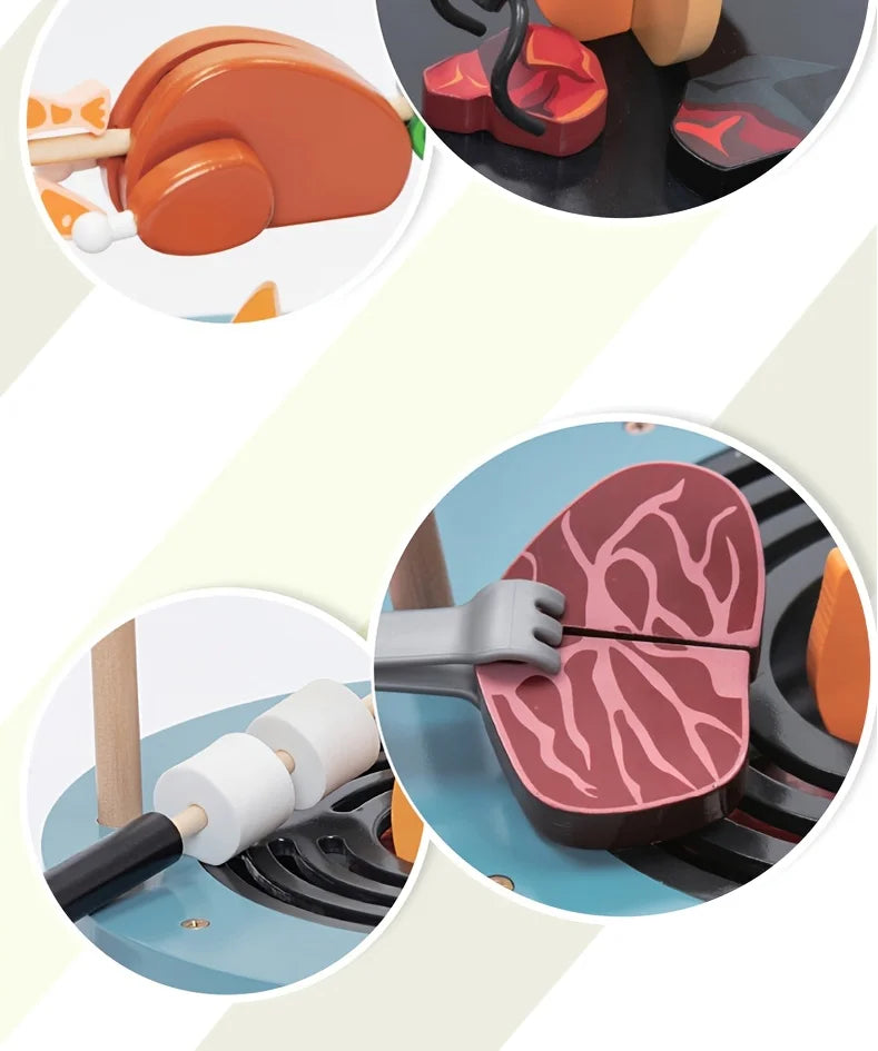 Pretend BBQ Cooking Set