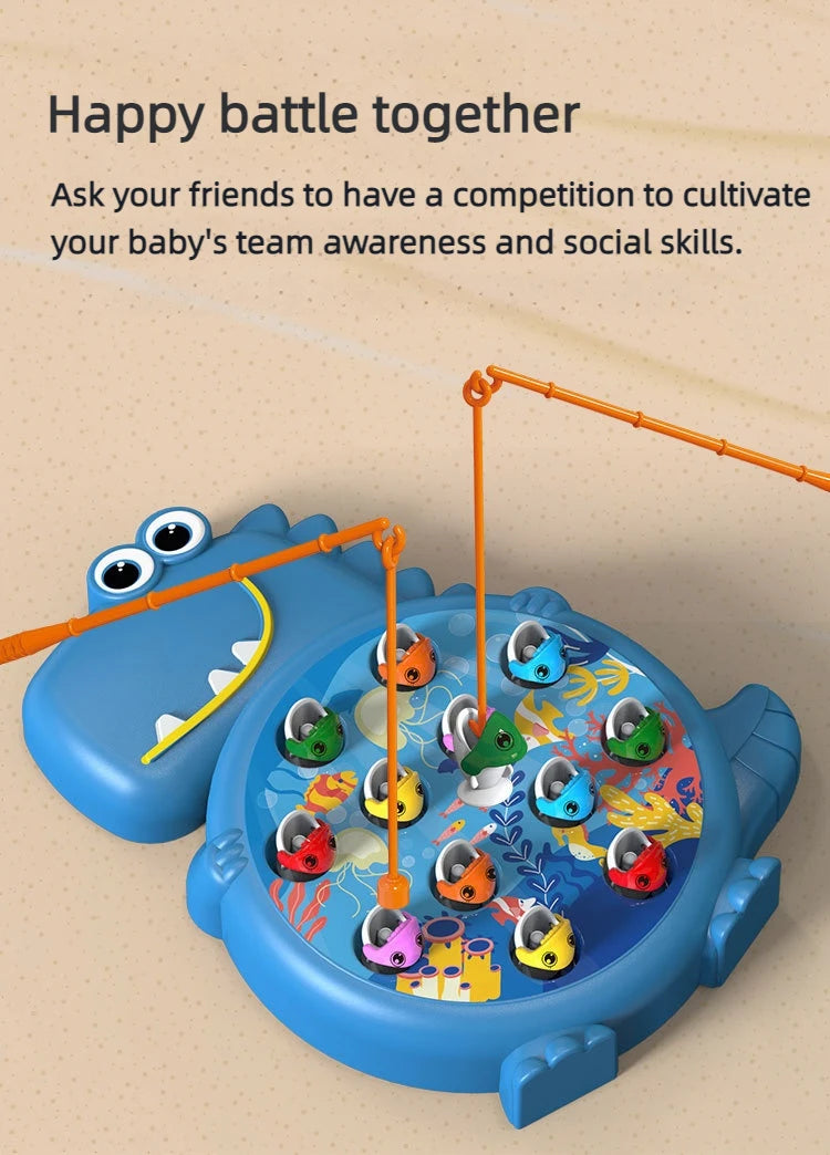 Dinosaur Magnetic Fishing Game