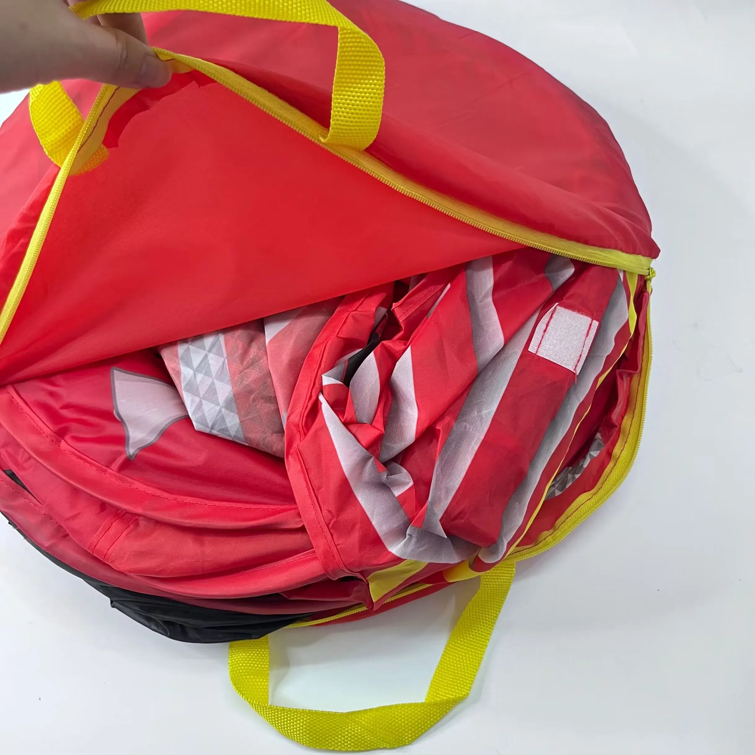 Fire Truck Play Tent with Sunroof