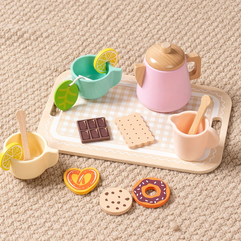 Colorful Pretend Tea Set