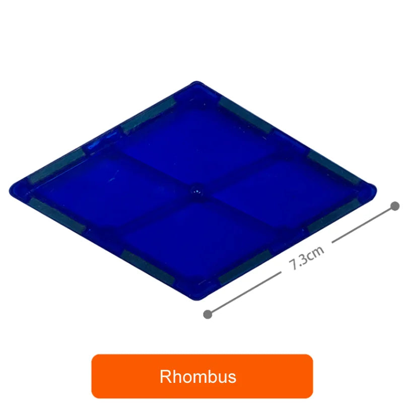 Magnetic Building Tiles - STEM Learning Blocks for Creative Play