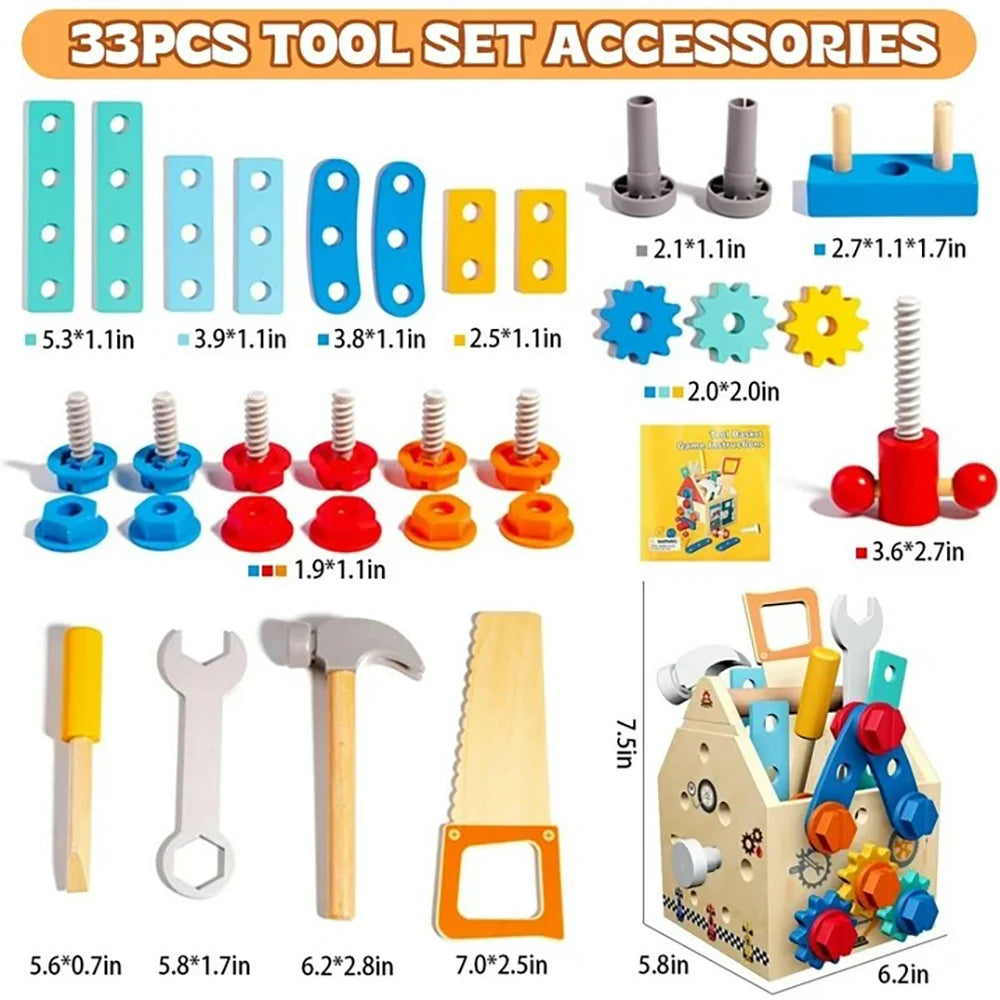 Montessori Construction Tool Bench