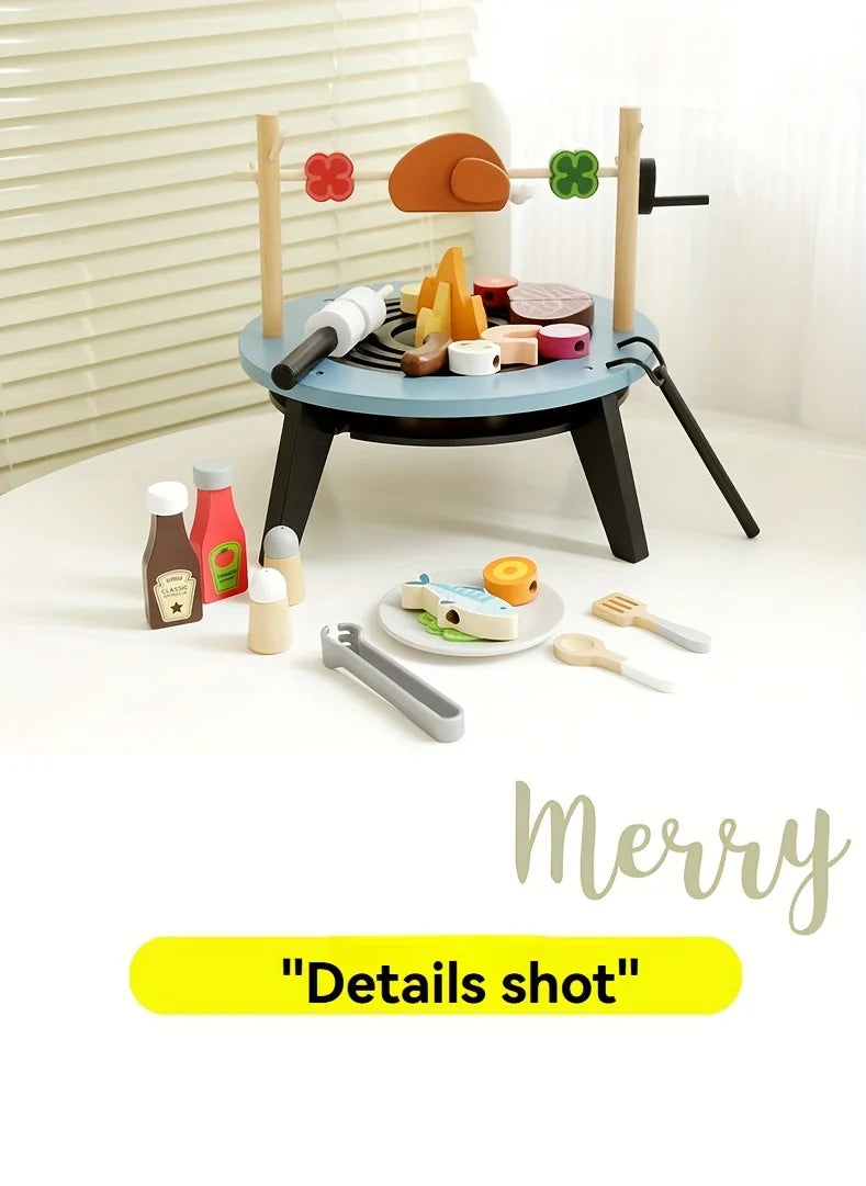 Pretend BBQ Cooking Set