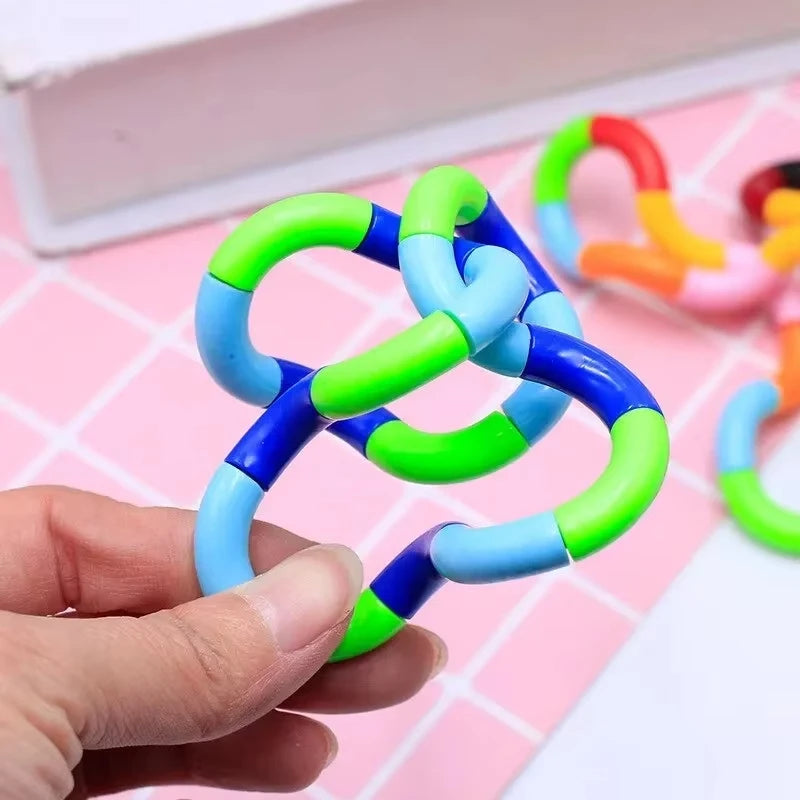 Twisty Tangle Fidget Toy - Sensory Hand Coordination & Stress Relief