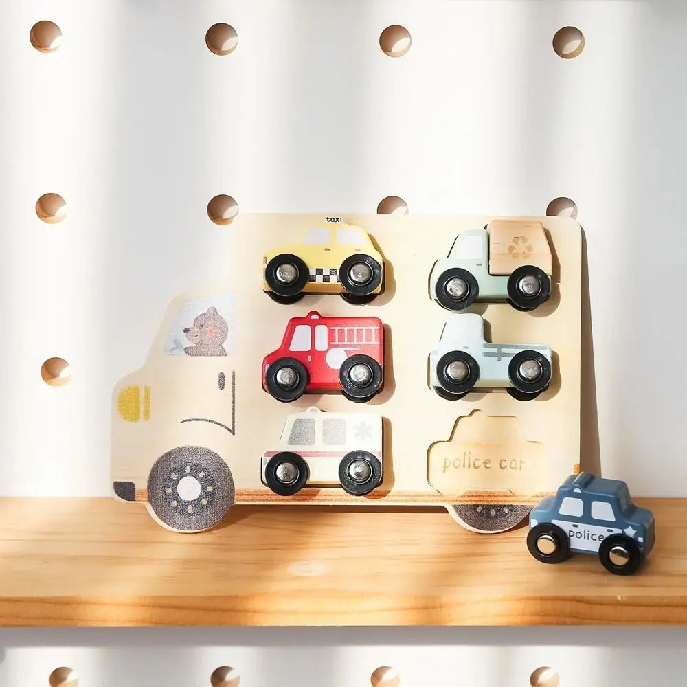 Pattern Logic Wooden Puzzle