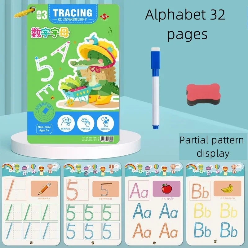 My First Handwriting Hero - Magical Wipe-Clean Tracing Workbook