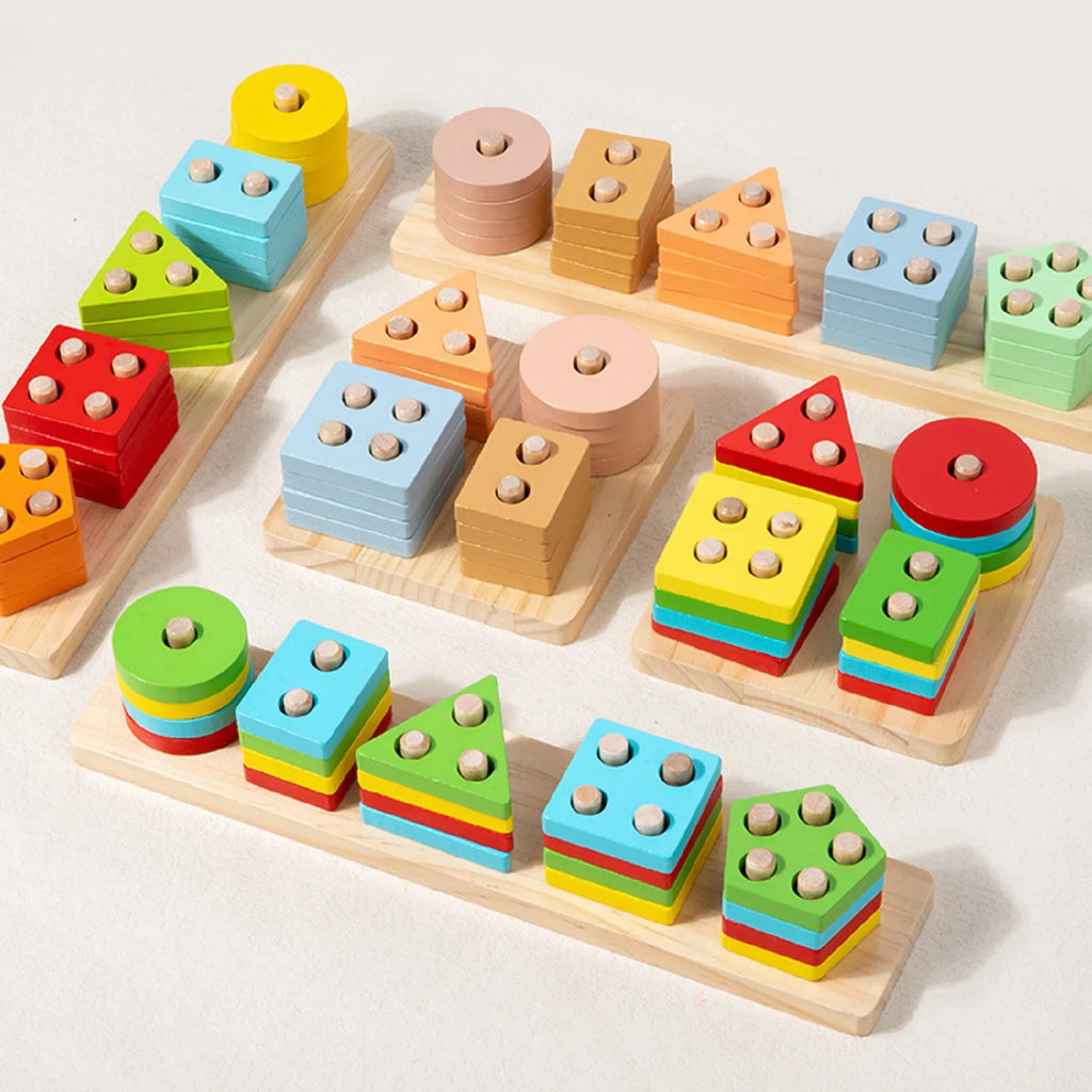 Geometric Sorting Block Set