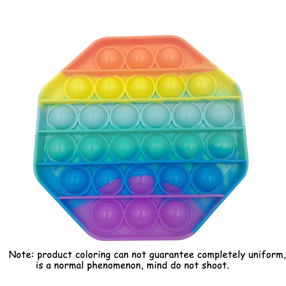 Rainbow Pop Bubble Fidget - Sensory Stress Relief Toy