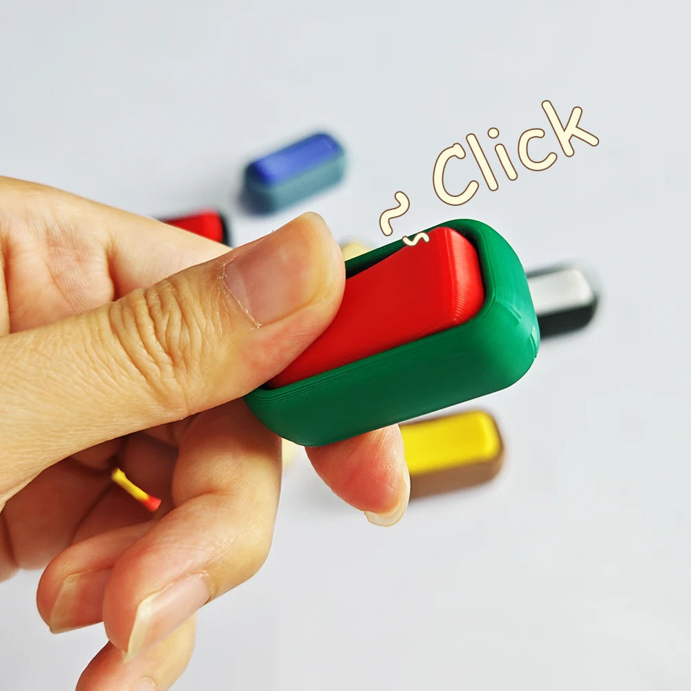 Click & Calm Switch Fidget Toy - Portable Stress Relief