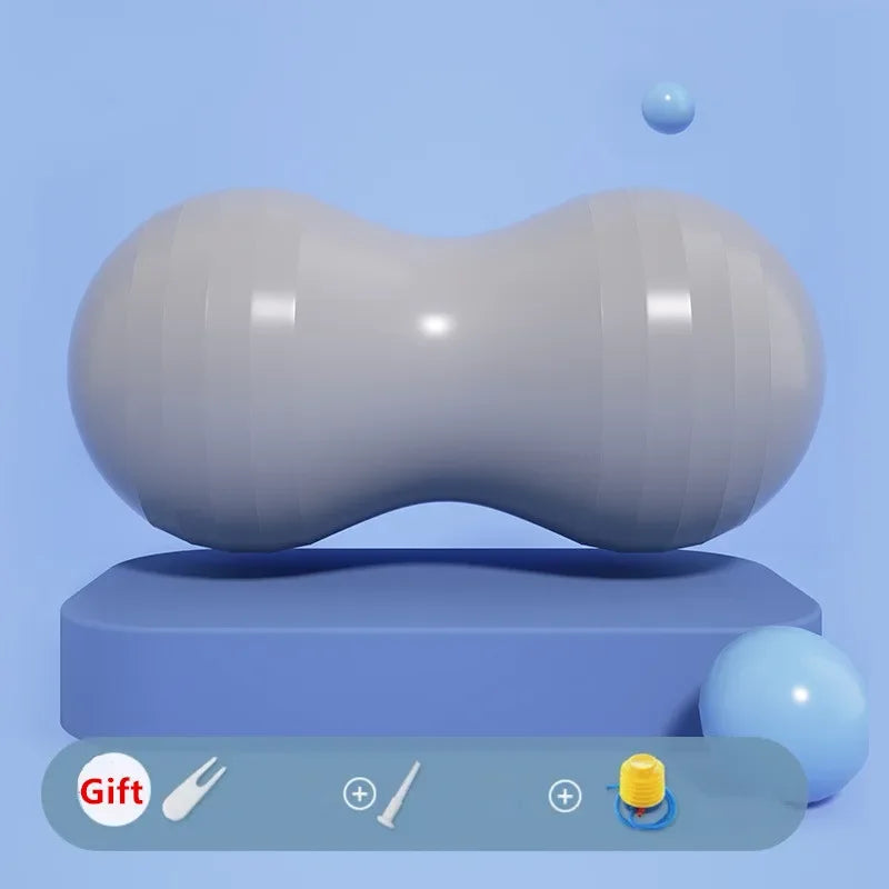 Peanut Exercise Ball - Grey (200kg capacity)