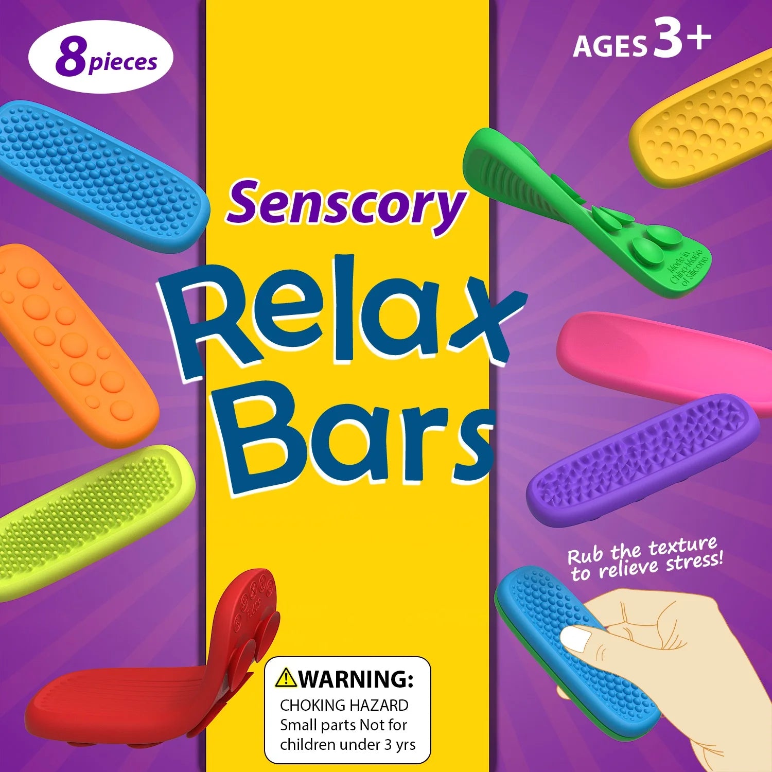 Adhesive Sensory Fidget Strip