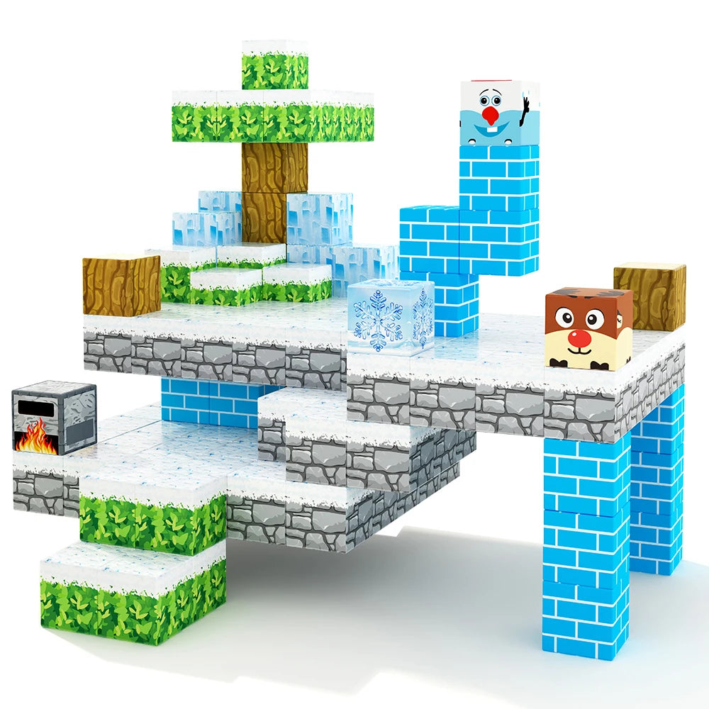 Magnetic Cubes Building Set