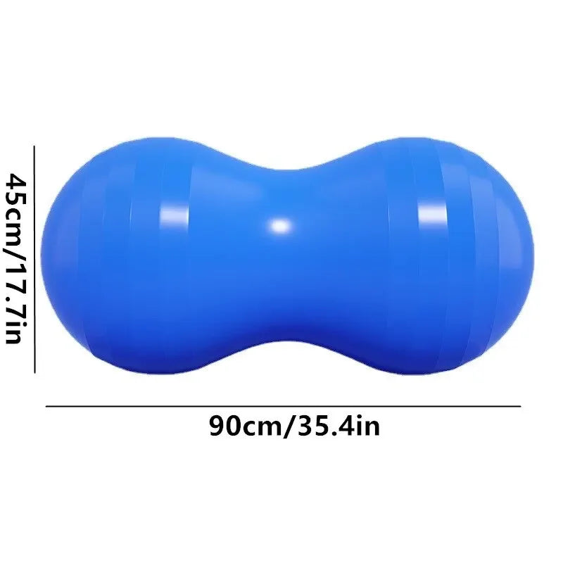 Peanut Exercise Ball - Grey (200kg capacity)