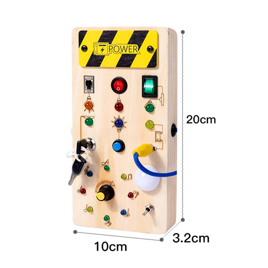 LED Montessori Busy Board