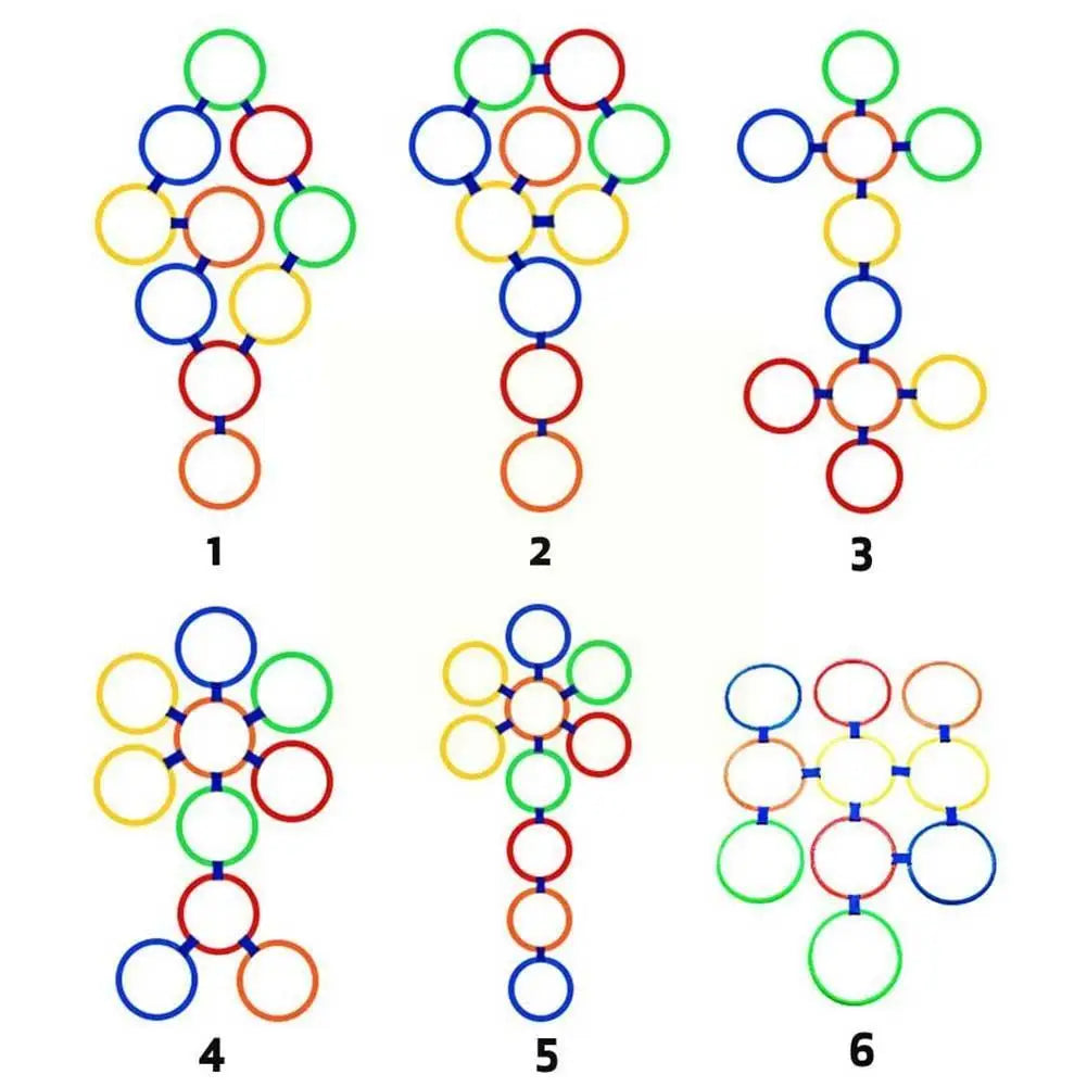 Hopscotch Jump Ring Set