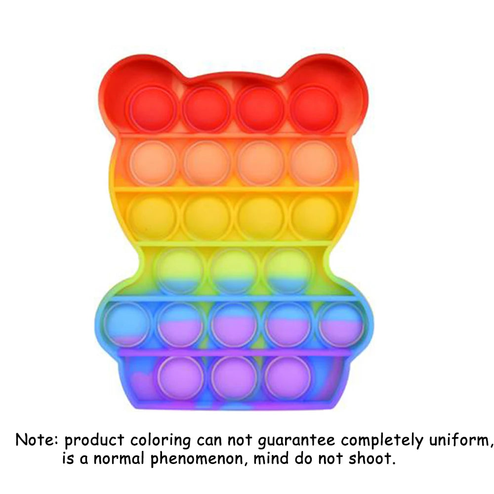 Rainbow Pop Bubble Fidget - Sensory Stress Relief Toy