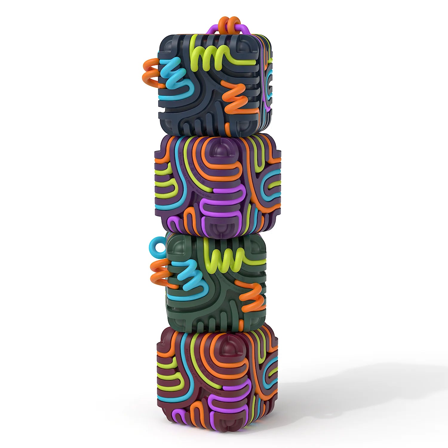 Silicone Sensory Rods Ball