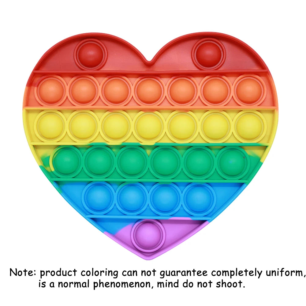 Rainbow Pop Bubble Fidget - Sensory Stress Relief Toy