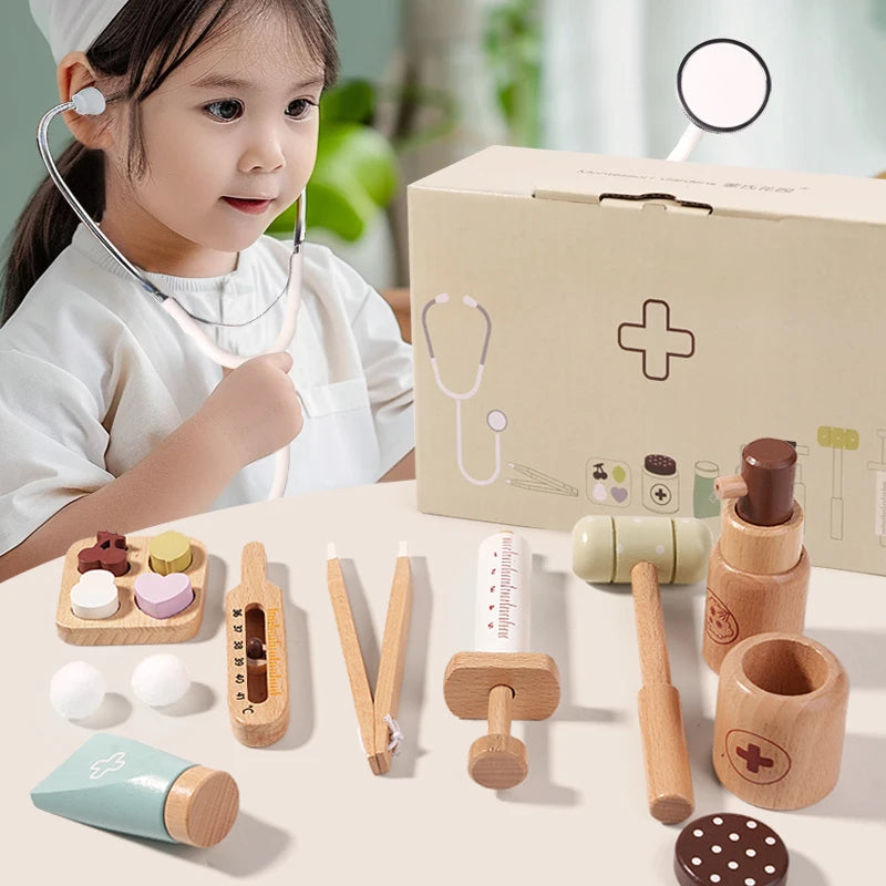 Wooden Doctor Role Set