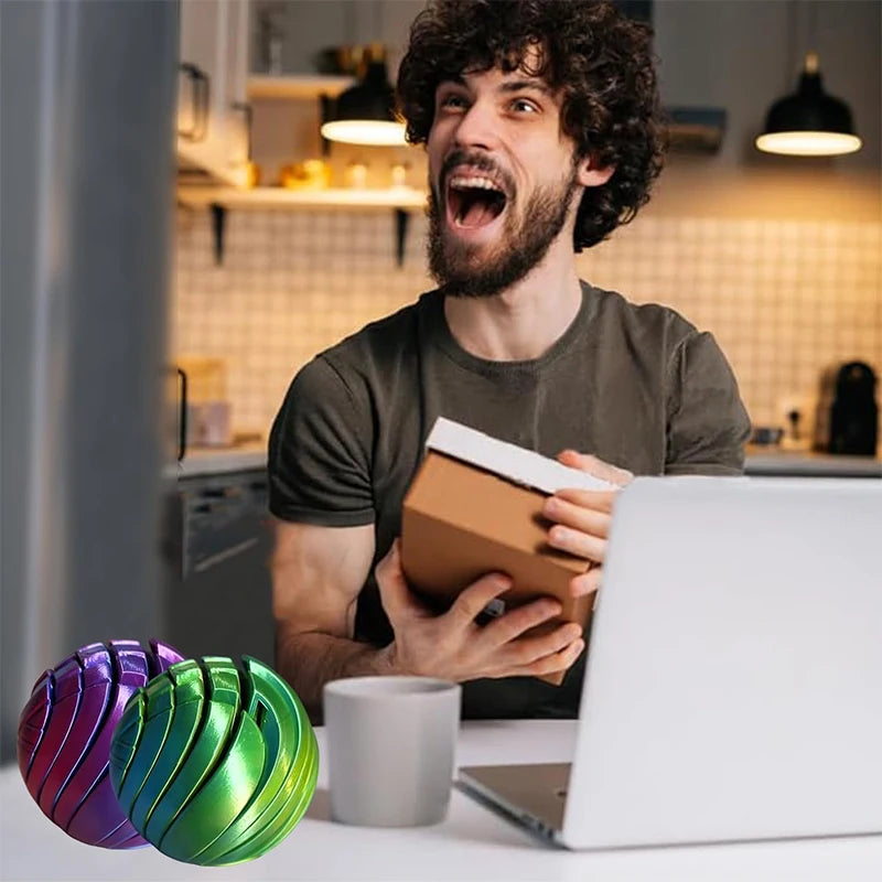 TwistSphere Slime Ball Fidget Toy – Sensory Toy for Neurodiverse Kids & Adults