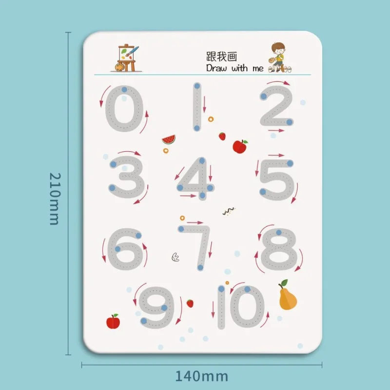My First Handwriting Hero - Magical Wipe-Clean Tracing Workbook