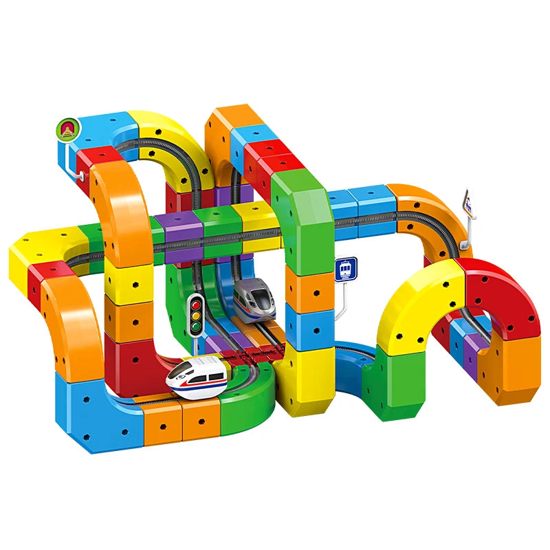 Magnetic Track STEM Train