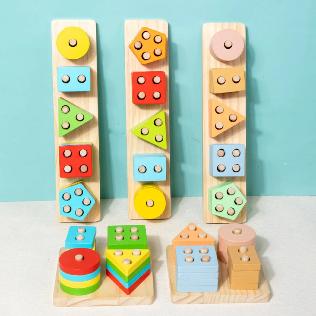 Geometric Sorting Block Set