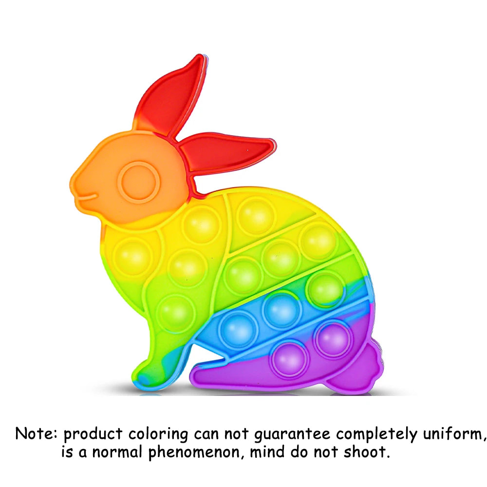 Rainbow Pop Bubble Fidget - Sensory Stress Relief Toy