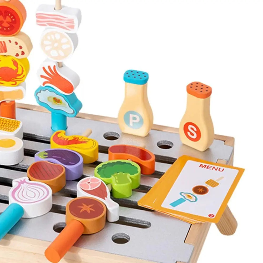 Montessori BBQ Food Set