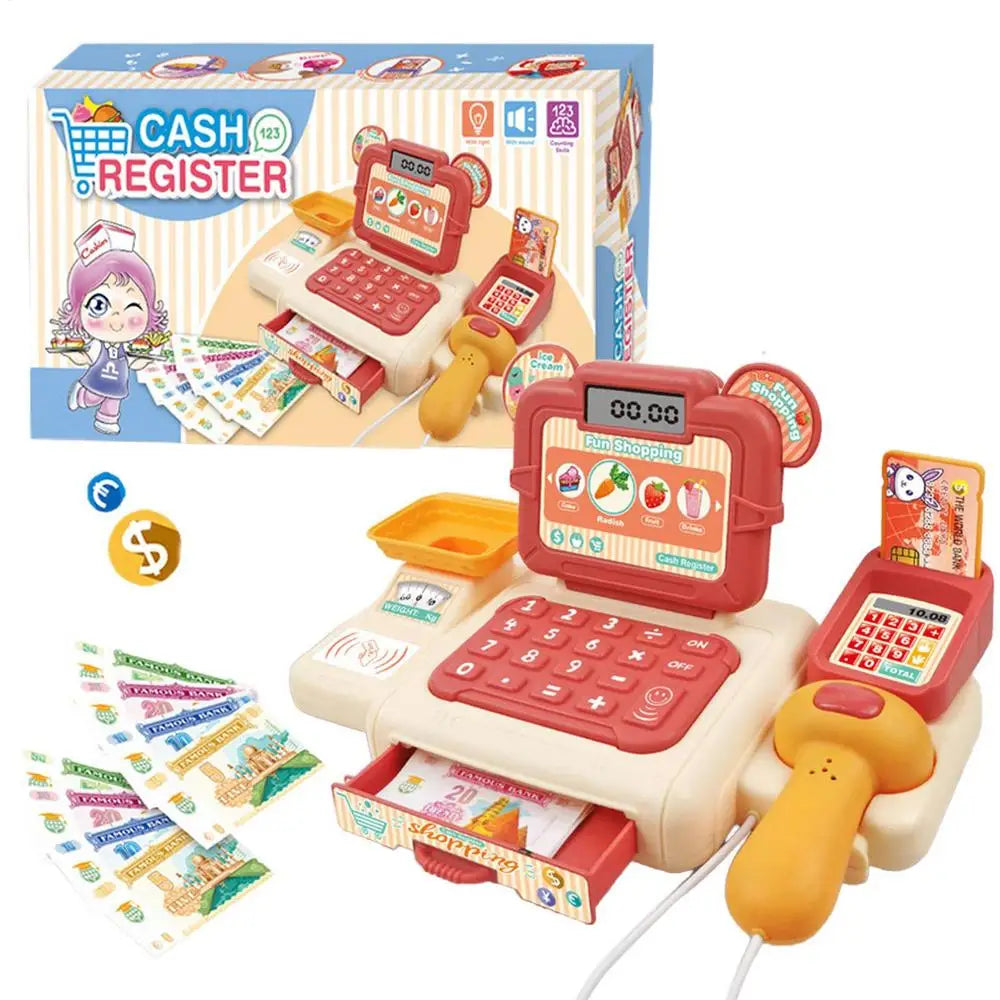 Wooden Kids Cash Register